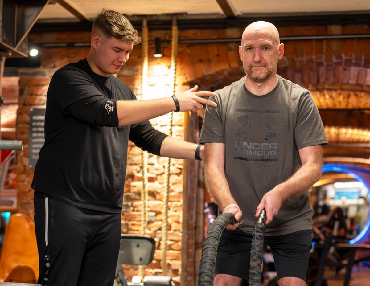 Functional Training mit Trainer im aktiVital Dessau.