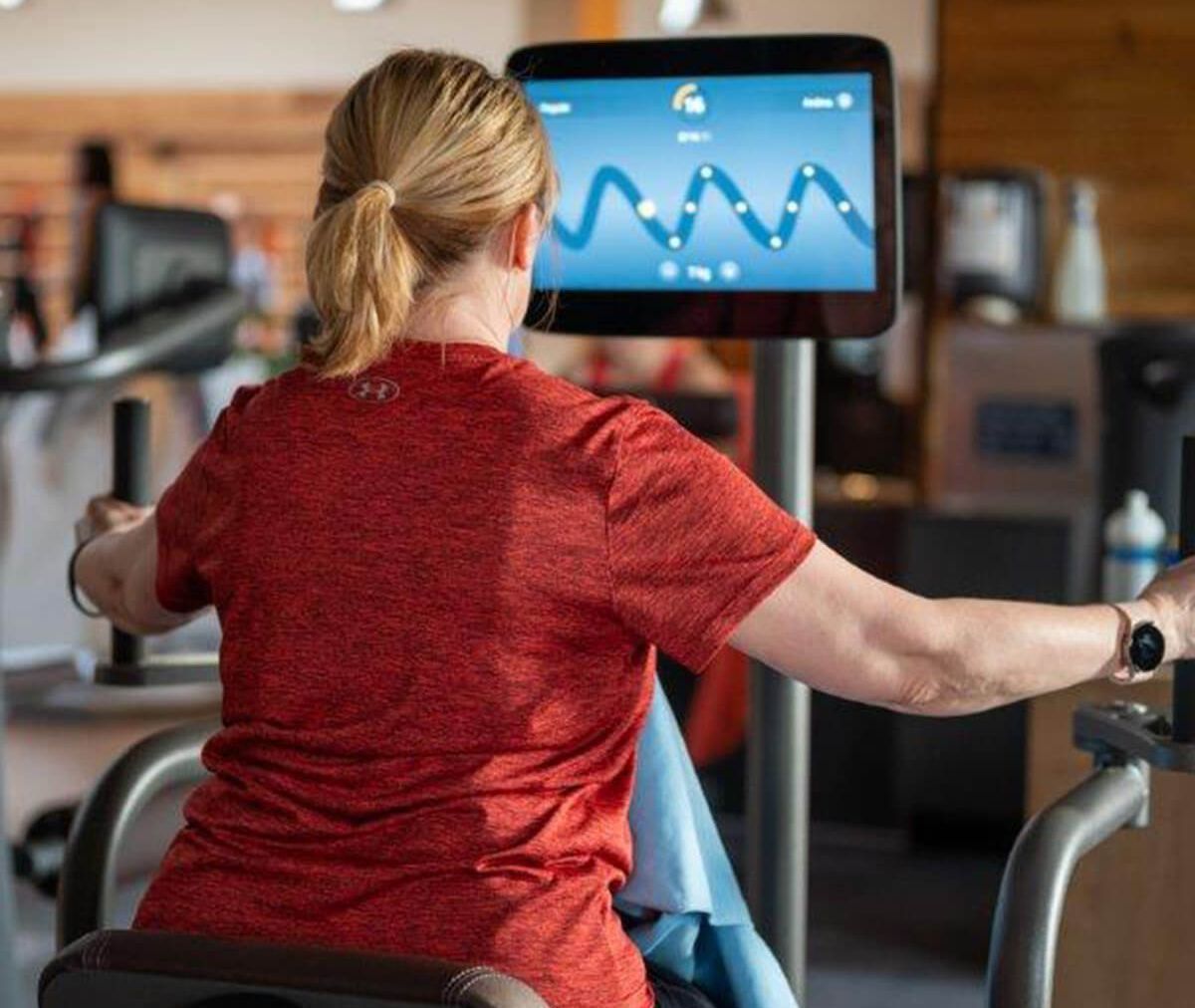 Mitglied beim milon Zirkeltraining